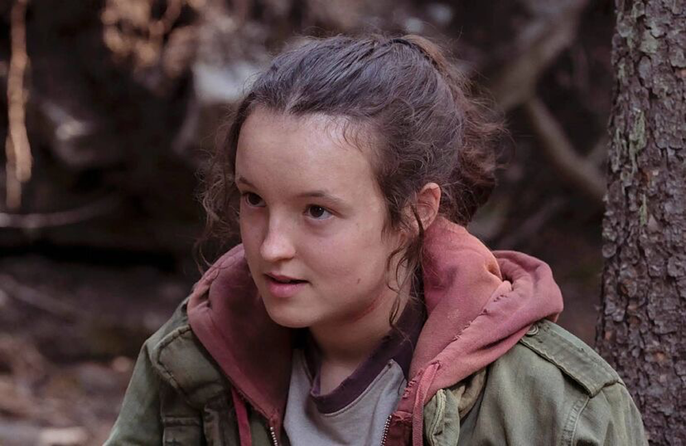 photo of Bella Ramsey, portraying Ellie, from the TV series, The Last of Us